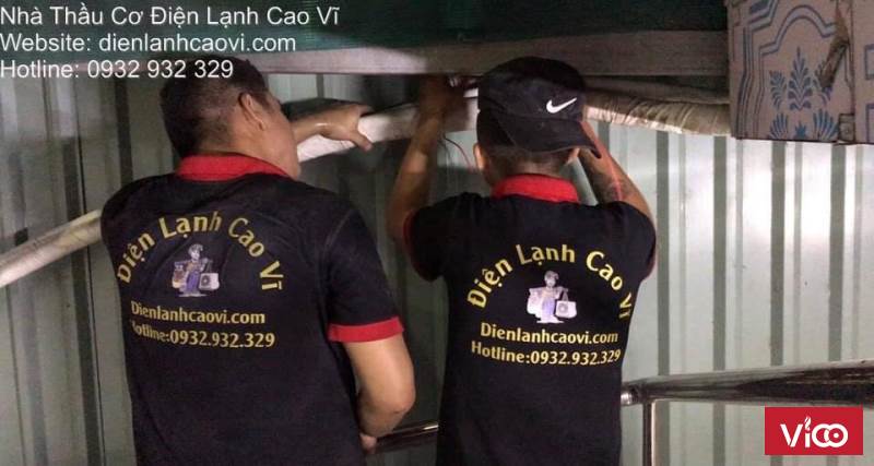 Lắp điều hòa tại nhà ở Bình Tân