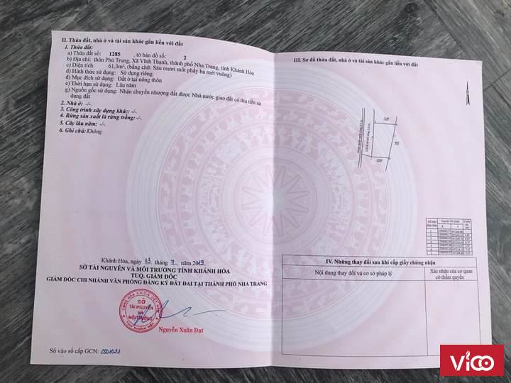 Dịch Kéo Dài Đuối Vốn Cần Ra Gấp Lô Đất Vĩnh Thạnh Nha Trang Khánh Hoà