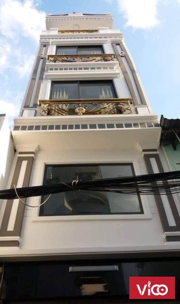 Bán nhà gấp Lê Quang Định, HXH, 5 tầng BTCT, ngang 4m, chỉ 3ty100