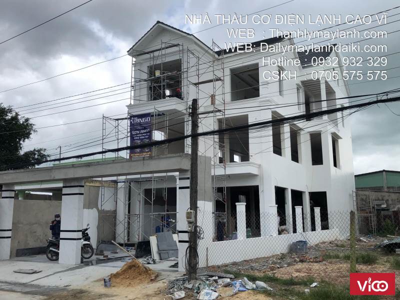 Lắp điều hòa tại nhà ở Bình Thạnh Cao Vĩ