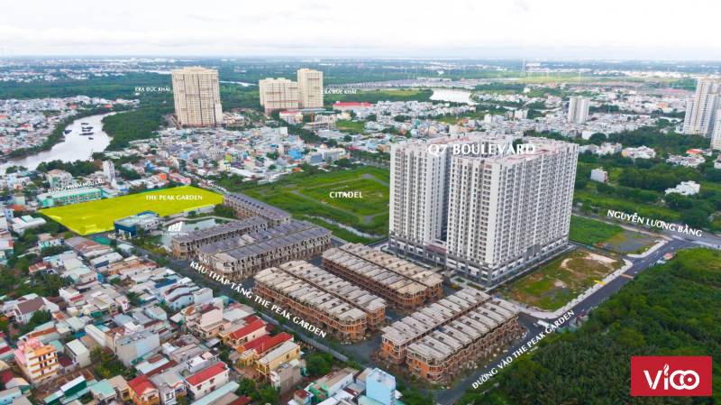Bán Chung Cư Nguyên Lương Bằng, Quận 7, Đã có giấy phép xây dựng, giá chỉ 46tr/m2