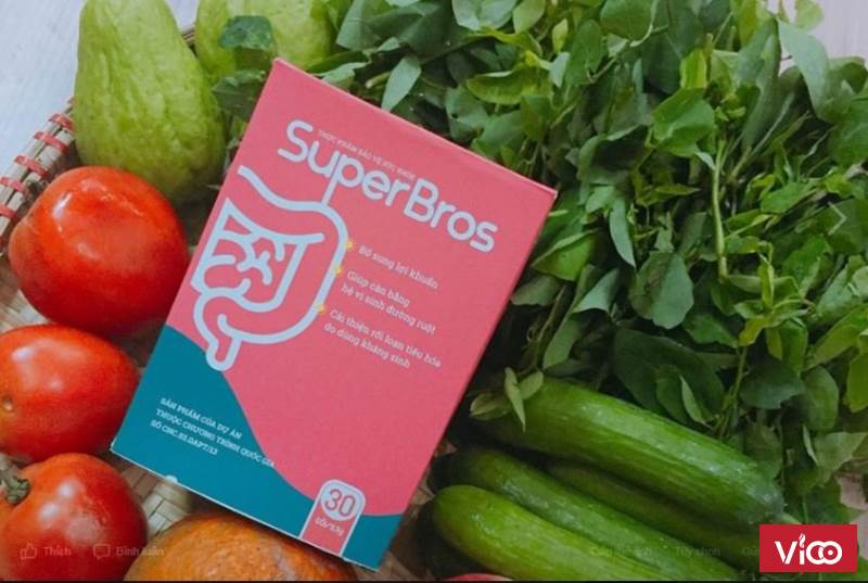 SUPERBROS Bổ sung lợi khuẩn giúp đường tiêu hóa khỏe mạnh