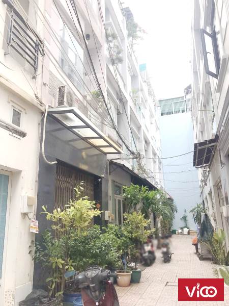 Cho thuê nhà mới 3 lầu 4 PN HXH Bùi Minh Trực P6Q8