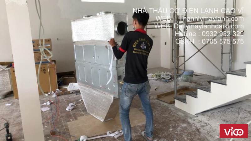 Lắp điều hòa tại nhà ở Phú Nhuận