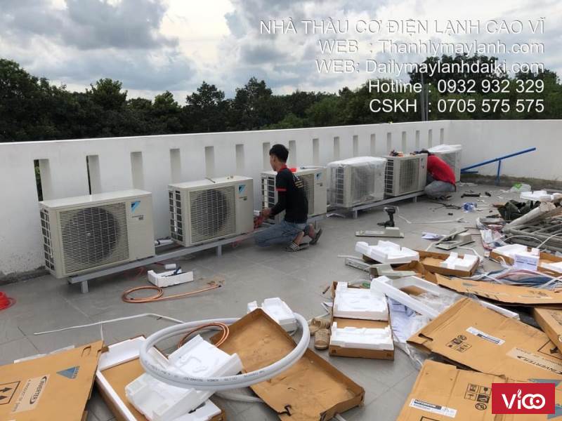 Lắp máy lạnh quận 8 Cao Vĩ