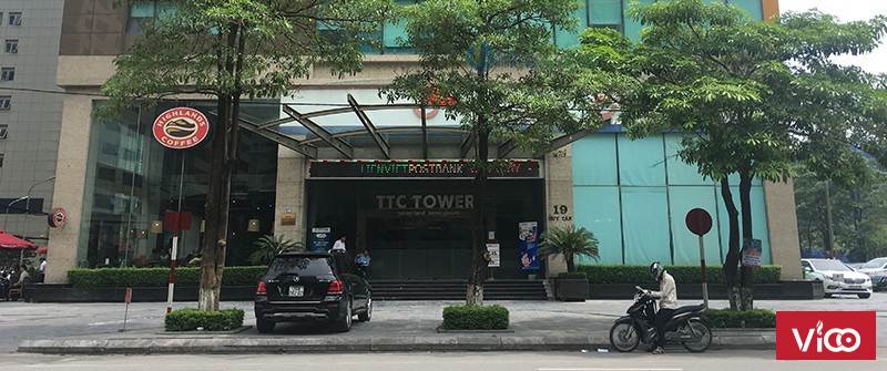 Cho thuê sàn vp 100180m tòa nhà TTC 19 Duy Tân giá cả hợp lý.