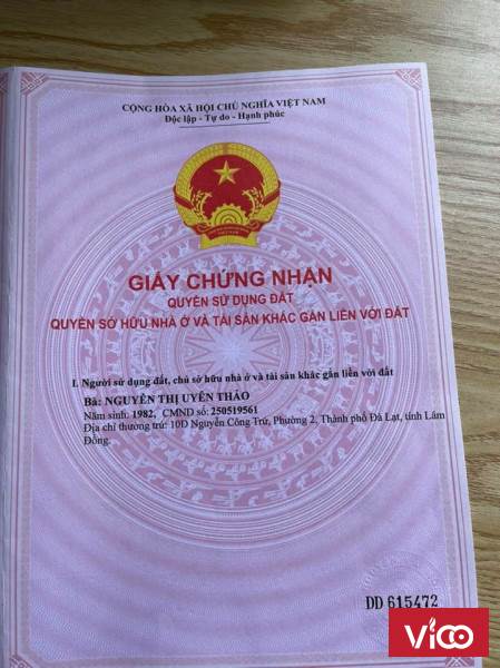 Bán đất chính chủ tại Xã Trạm Hành, Thành phố Đà Lạt, Lâm Đồng