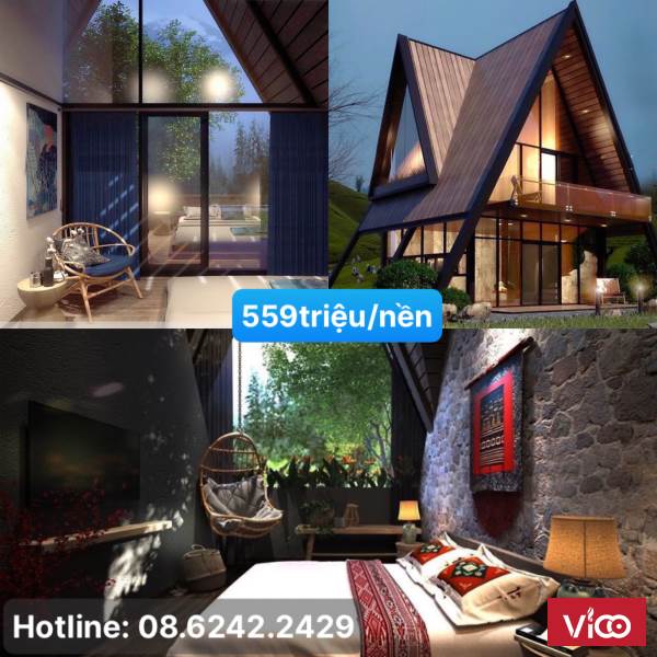 Đất nền 450 triệu/nền. Làng Biệt Thự nghĩ dưỡng The Venica Bảo Lộc