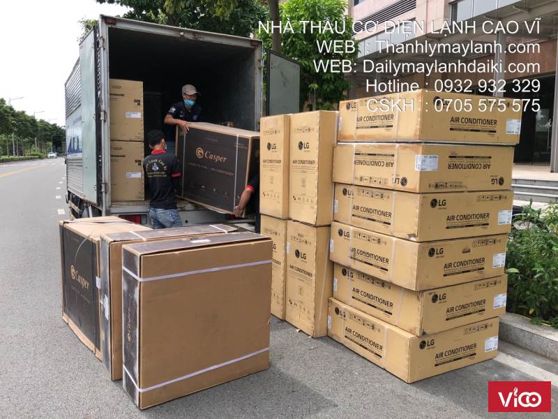 Lắp máy lạnh quận Bình Thạnh Cao Vĩ