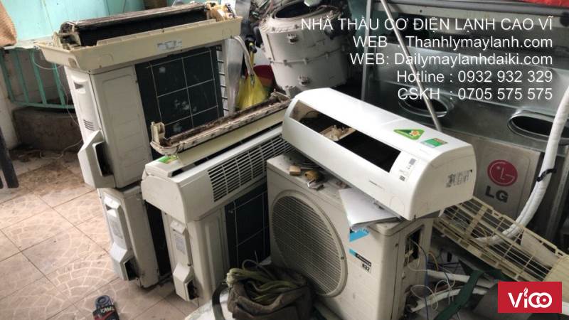 Nơi thu máy lạnh hư hỏng tại quận 8
