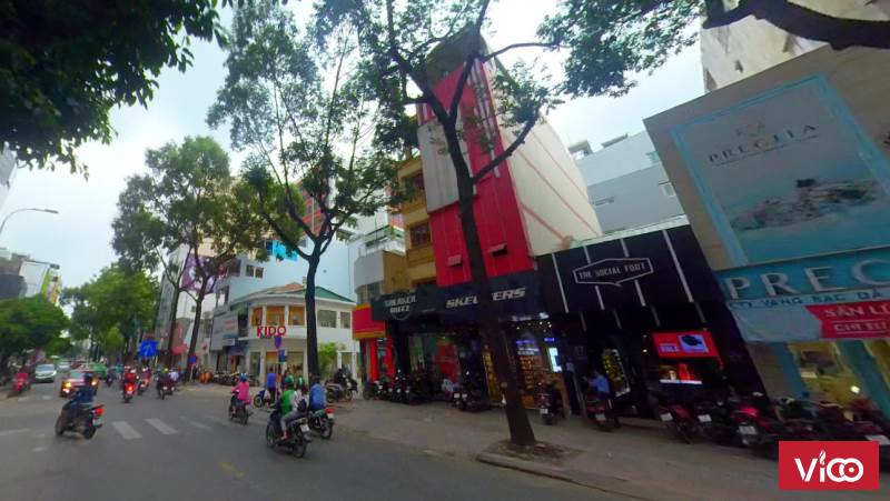 Cho thuê nguyên căn mặt tiền Nguyễn Trãi Quận 1, Phường Bến Thành (gần ngã sáu Phù Đổng) 4mx22m