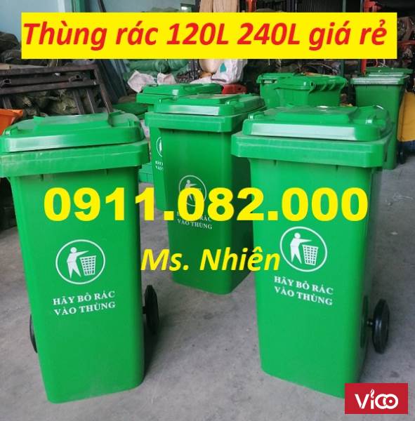Bán thùng rác 120 lít 240 lít 660 lít sỉ lẻ thùng rác y tế, thùng rác đạp chân giá rẻ