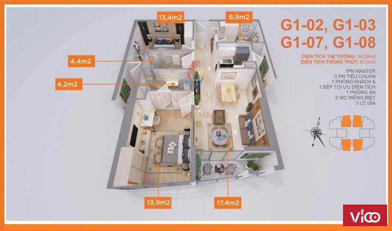 Chiết khấu 7% khi mua căn hộ tại Le Grand Jardin Nhận nhà ở ngay