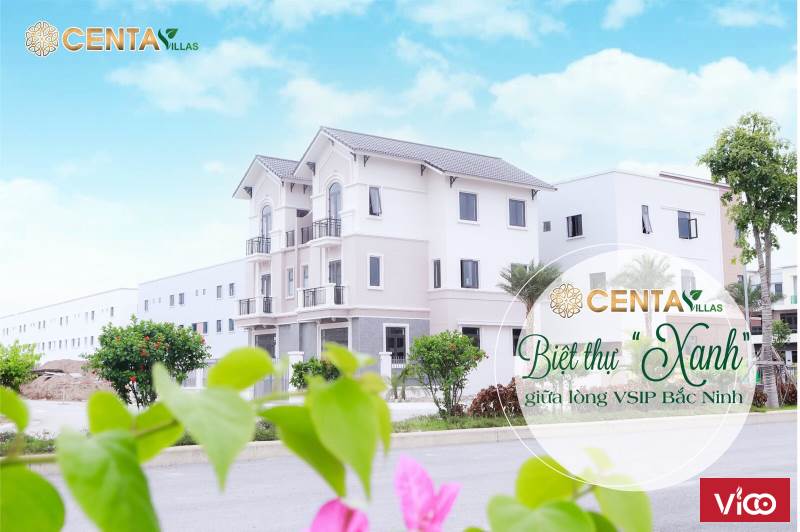 Biệt thự đẹp giá chỉ bằng căn chung cư Hà nội tại Centa City Từ Sơn