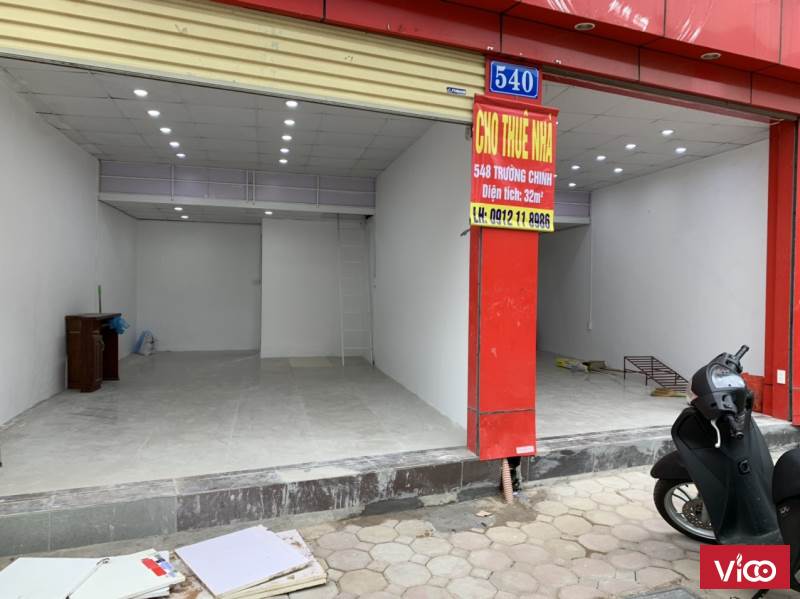 Chính chủ cho thuê mặt bằng vị trí đẹp mặt phố 540 Trường Chinh phù hợp kinh doanh mọi dịch vụ