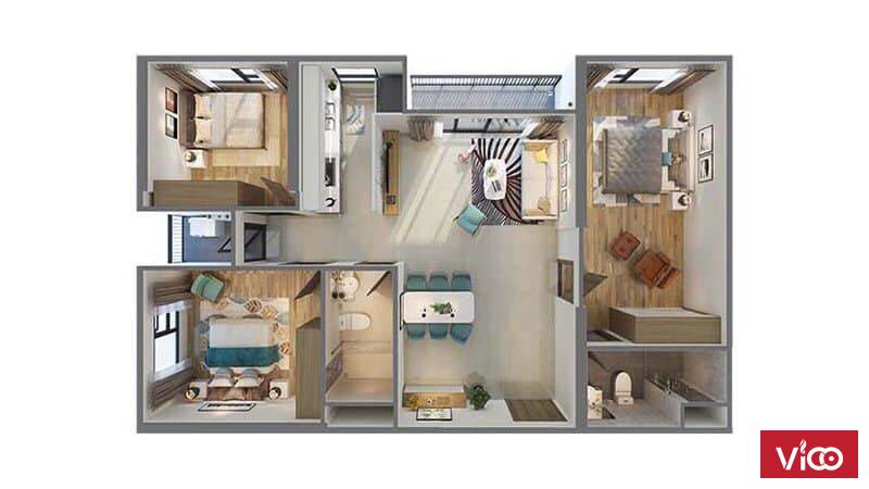 Toà nhà S3.01 Vinhomes Smart City, Tây Mỗ Nam Từ Liêm Hà Nội