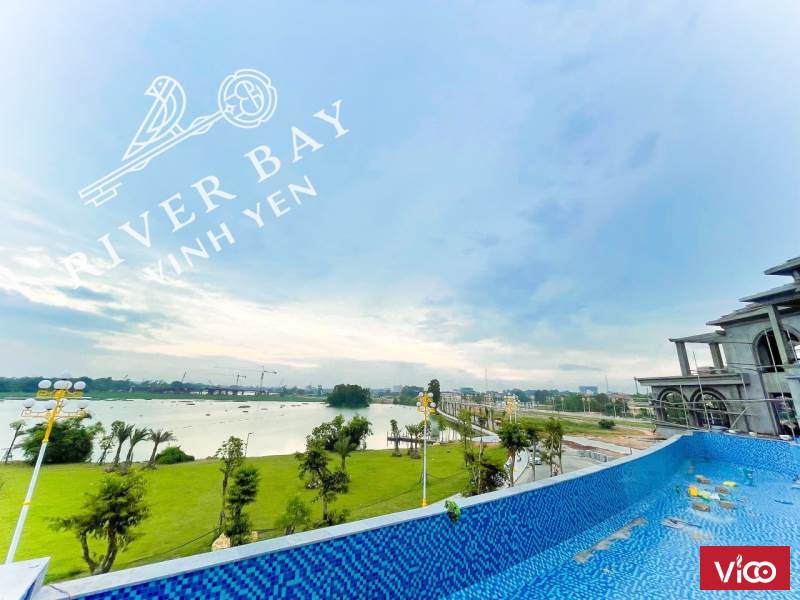 Sống như nghỉ dưỡng tại River Bay Vĩnh Yên KĐT Sinh thái Bắc Đầm Vạc