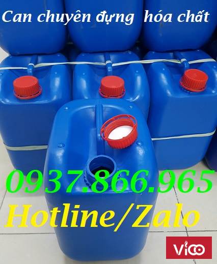 Can nhựa chuyên đựng hóa chất, can nhựa HDPE, can nhựa dùng trong công nghiệp, can