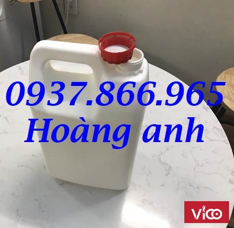 Can nhựa chuyên đựng hóa chất, can nhựa HDPE, can nhựa dùng trong công nghiệp, can