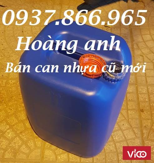 Can nhựa chuyên đựng hóa chất, can nhựa HDPE, can nhựa dùng trong công nghiệp, can