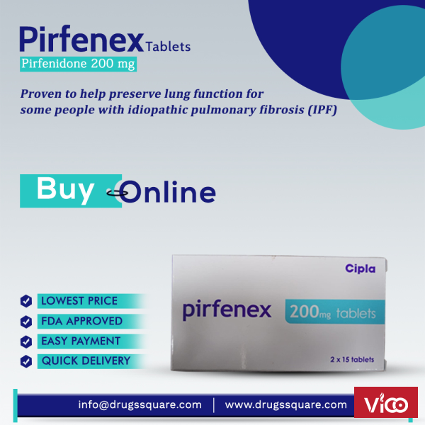 Cipla Pirfenex 200 mg Tablet Pirfenidone Buy Online at Lowest Price in Vietnam