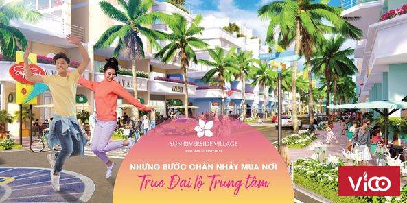 Hot Sun Riverside Sầm Sơn bán BT đơn lập 300m2 thiết kế 3 tầng