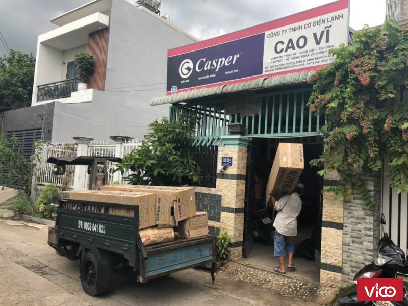 Lắp điều hòa quận 4 Máy lạnh Cao Vĩ