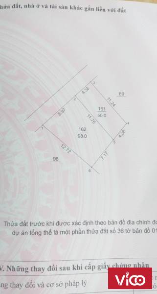 Chính chủ cần bán mảnh đất tại xóm 13 Thôn Hậu Aí Vân Canh Hoài Đức HN