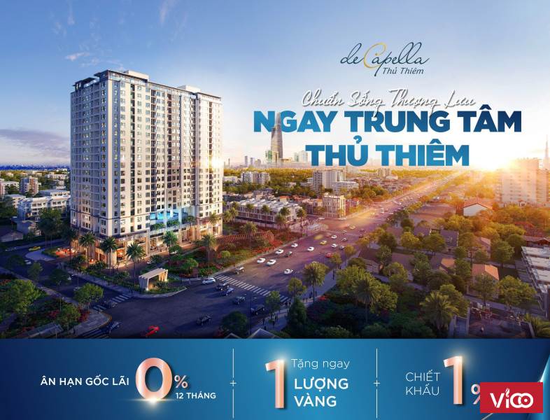 Mua 1 nhận 3 ưu đãi KHỦNG khi sở hữu căn hộ DeCapella Thủ Thiêm . LH 0833992222 hỗ trợ 24/7.