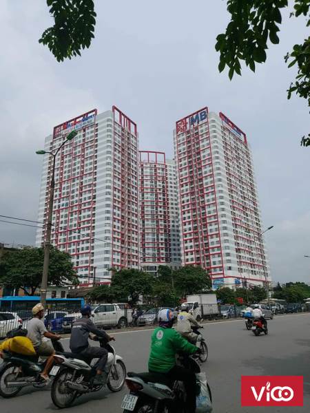 Bán chung cư chính chủ 360 Giải Phóng, DT 80m2 giá 2.55 tỷ