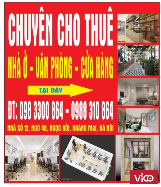 Chính chủ cần cho Thuê Nhà tại Ngõ 48 Ngọc Hồi Hoàng Liệt Hoàng Mai Hà Nội