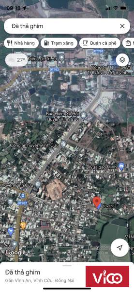 BÁN ĐẤT TRUNG TÂM THỊ TRẤN VĨNH AN ODT