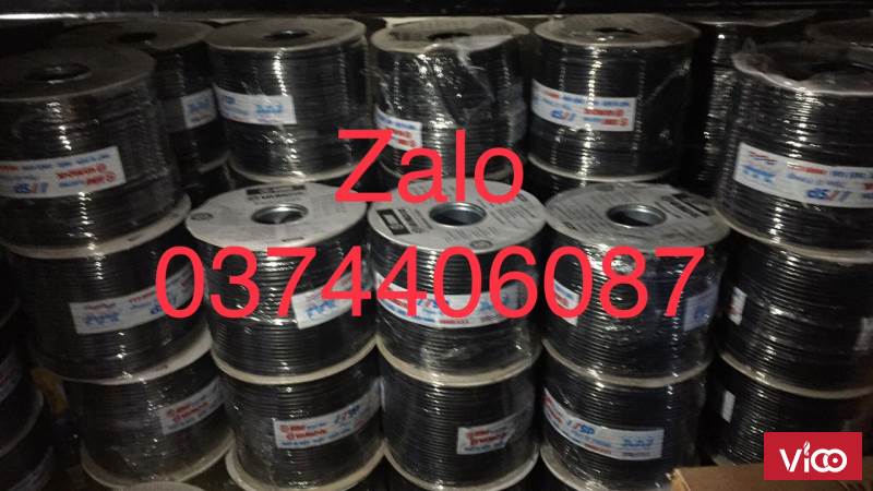 Cáp điện thoại 2 đôi 2 pair (4 lõi 2x2x0.5) Sino