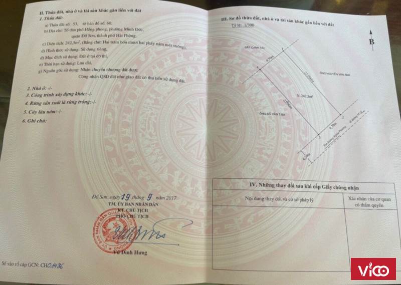 CHUYỂN NHƯỢNG LÔ ĐẤT 242,5 M2 .VÀ LÔ 150v TẠI MẶT ĐƯỜNG NGHĨA PHƯƠNG GẦN ĐƯỜNG BỘ VEN BIỂN