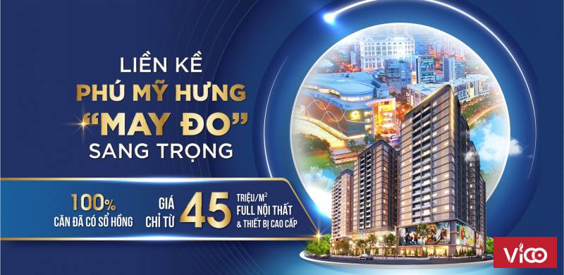 Dự án căn hộ cao cấp Cosmo City mặt tiền Nguyễn Thị Thập Quận 7.