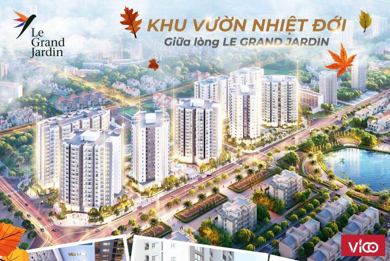 Chính chủ bán căn 3PN diện tích 83m2 tại chung cư LE Grand Jardin, LH xem nhà 0987 729 410