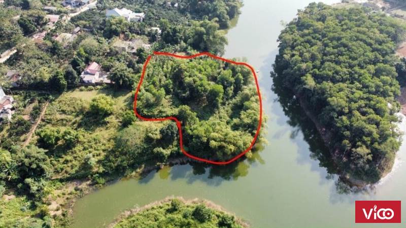 Bán siêu phẩm nghỉ dưỡng bám hồ 4100m2/300tc tại Lương Sơn, Hòa Bình