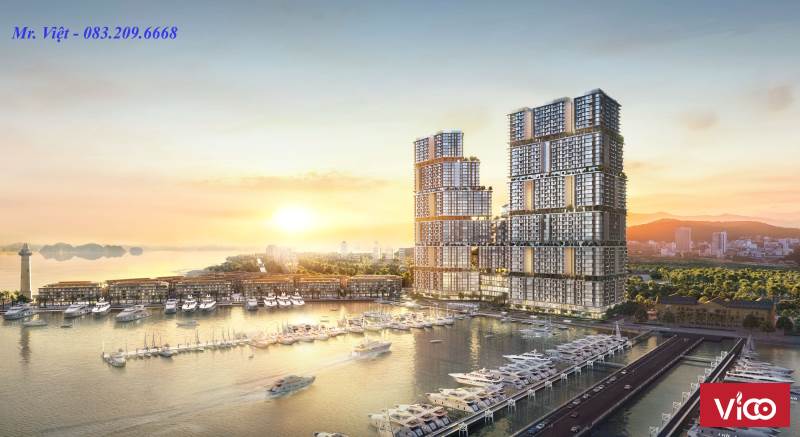 Chỉ từ 450 triệu sỏ hữu ngay căn hộ tại Sun Marina Town Bãi Cháy Hạ Long