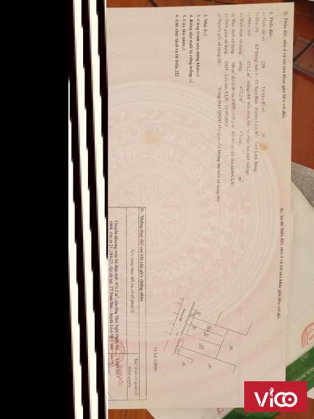 CHÍNH CHỦ cần bán lô đất nền mặt đường nhà, kp Đông Anh 3 Khu phố Đông Anh 3, tt Nam Ban, Lâm Hà,