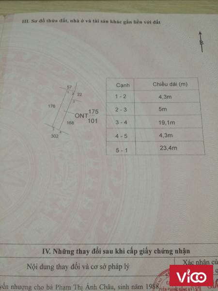 NHẬN KÝ GỬI BĐS BÁN ĐẤT THỔ CƯ 101M2 NGAY ỦY BAN XÃ LONG HẬU CẦN GIUỘCLONG AN GIÁ 1T5 TH