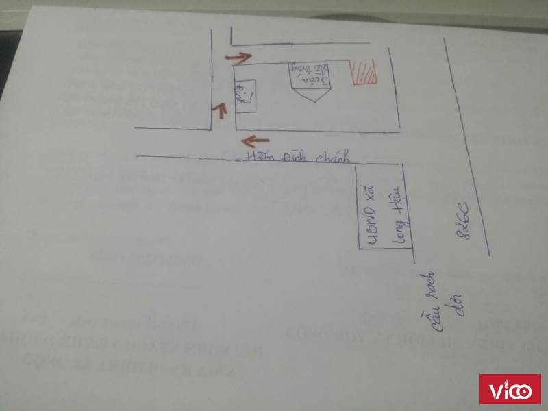 NHẬN KÝ GỬI BĐS BÁN ĐẤT THỔ CƯ 101M2 NGAY ỦY BAN XÃ LONG HẬU CẦN GIUỘCLONG AN GIÁ 1T5 TH