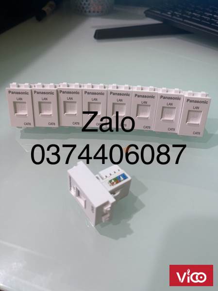 Modul ổ cắm mạng LAN Cat6