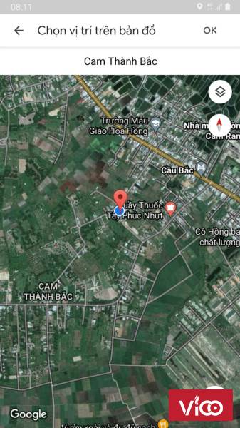 Cần bán nhanh lô đất tại Đường Lam Sơn, Xã Cam Thành Bắc, Cam Lâm, Khánh Hòa