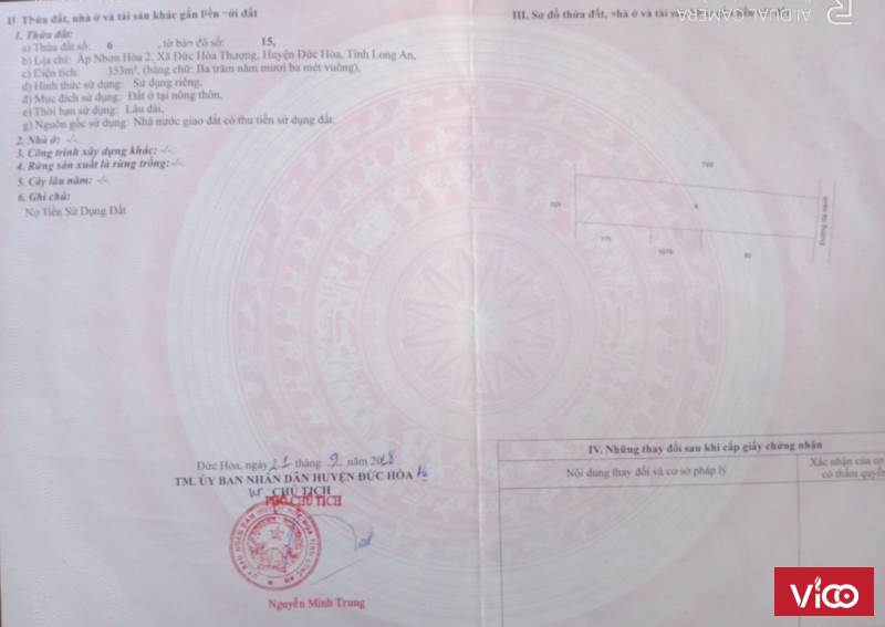 Cần bán nhà đẹp, thích hợp nghỉ dưỡng tại Đức Hoà, Long An. Giá tốt