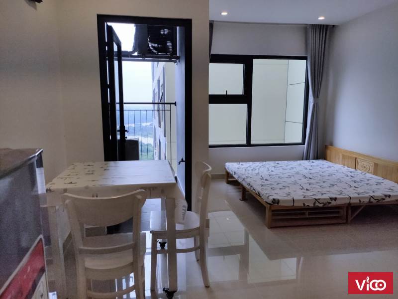 Cho thuê căn studio khu S2.02 view sông đẹp thoáng mát hướng Đông Nam