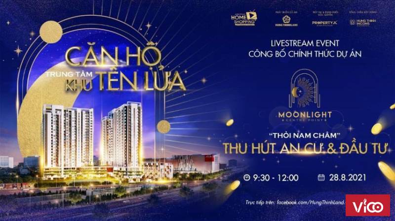 Sở hữu căn hộ cao cấp Moonlight Centre Point Bình Tân Mặt tiền đường Tên Lữa