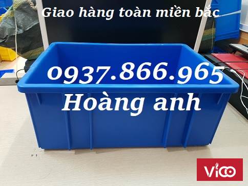 Thùng nhựa đặc giao hàng toàn quốc, thùng nhựa dùng trong xưởng cơ khí