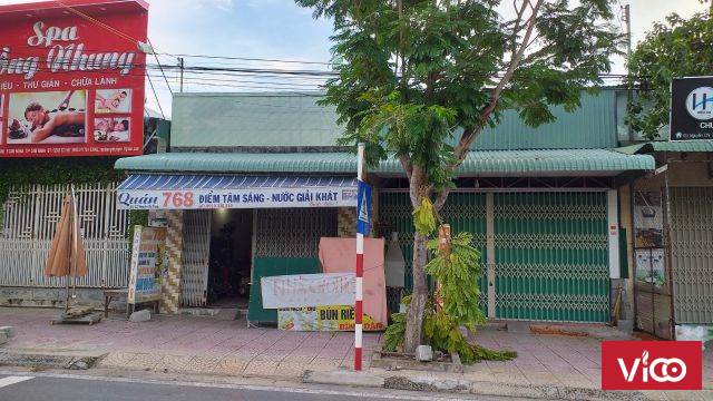 Bán đất có sẵn nhà cấp 4 mặt tiền đường Nguyễn Chí Thanh, Phường Cam Nghĩa, TP. Cam Ranh, Khánh Hoà