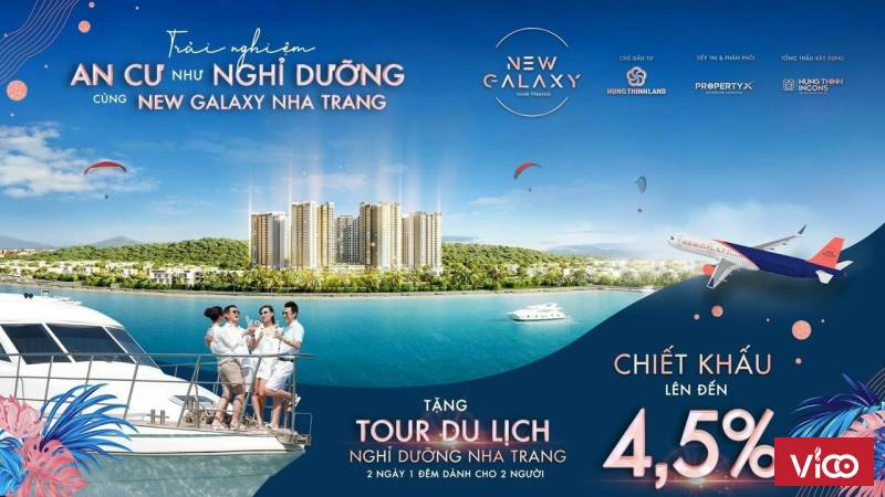 BÁN GẤP CĂN 3PN SIÊU VIP GIÁ F0 TỪ CĐT DỰ ÁN NEW GALAXY NHA TRANG