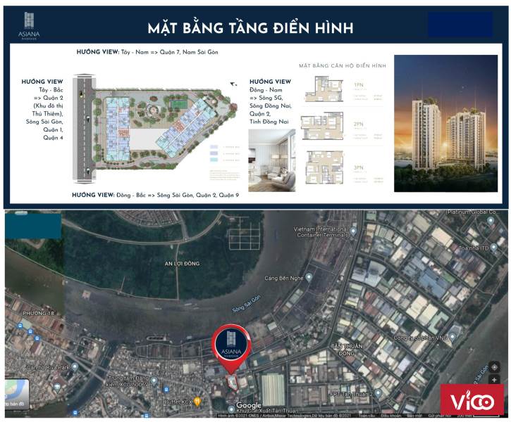 Asiana Riverside Căn Hộ View Sông Sài Gòn Tiềm Năng Tăng Giá Cực Lớn